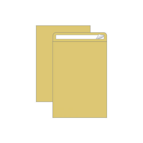Envelope Saco Kraft 162x229mm Autodex Cx 500un