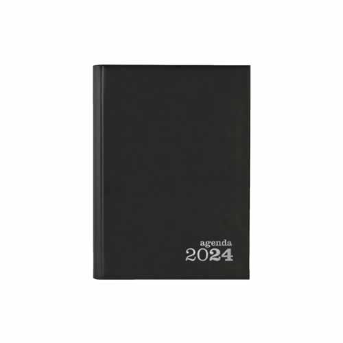 Agenda Diária 2024 Basic A5 Preto