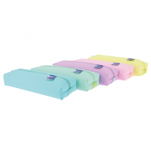 Estojo Médio Oxford Live&Go Cores Pastel