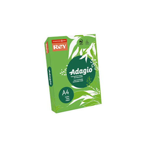 Papel Fotocopia Adagio A4 80gr Verde Intenso 1x500
