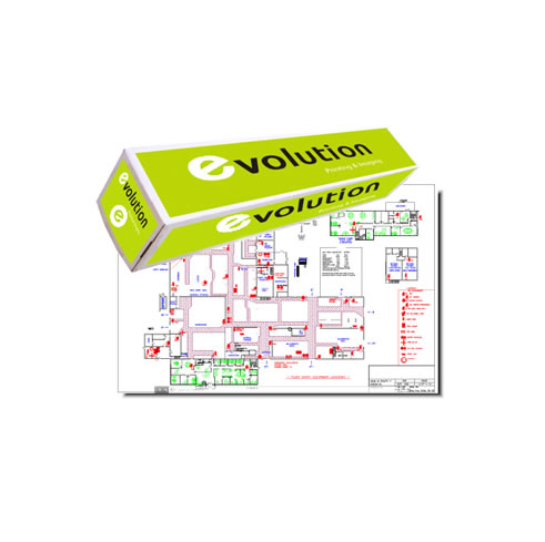 Papel Plotter 80gr 420mmx50mts Evolution - Pack 2