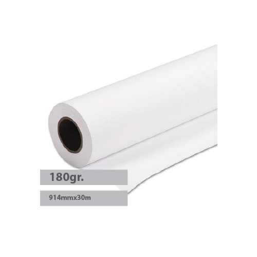 Papel Plotter Premium Coated Evolution 180gr 914mmx30mt 1 Rolo