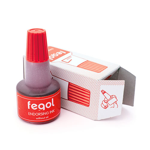 Tinta Almofada de Carimbos 30ml - Vermelho