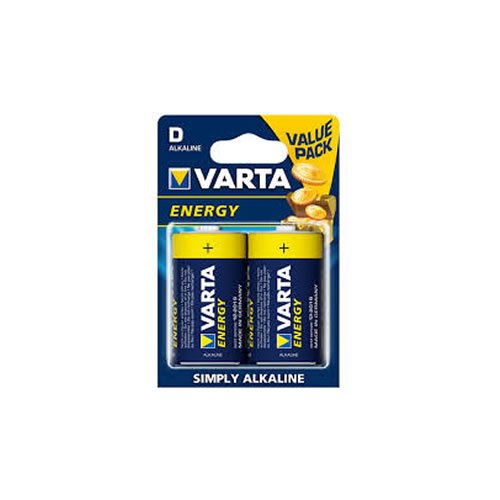 Pilhas Alcalinas Varta LR20 1.5V 15000mAh 2un (D)