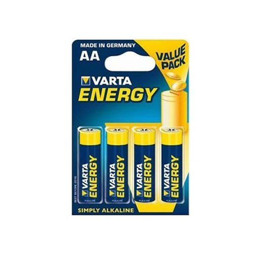 Pilhas Alcalinas Varta LR6 AA 1.5V 2600mAh 4un.