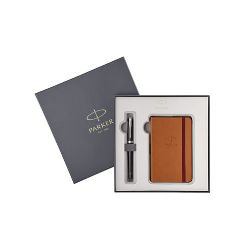 Conjunto Caneta + Bloco Notas Parker Urban Ebony