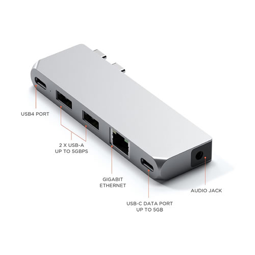 Satechi Hub Pro Mini adaptador tipo C