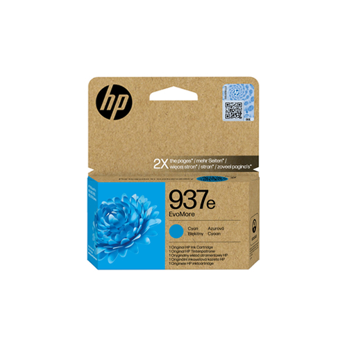 Tinteiro Original HP 937e Ciano