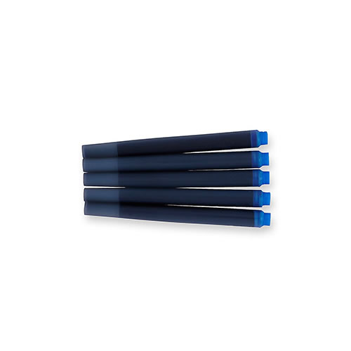 Recarga Tinta Permanente Parker Quink Azul - 5un