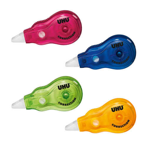 Fita Corretora Micro Roller UHU 5mmx8mt - 1un