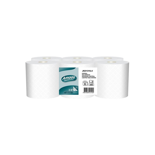 Rolo Toalhas Mão 2fls 20,5cm 160mt Auto-Corte 6un
