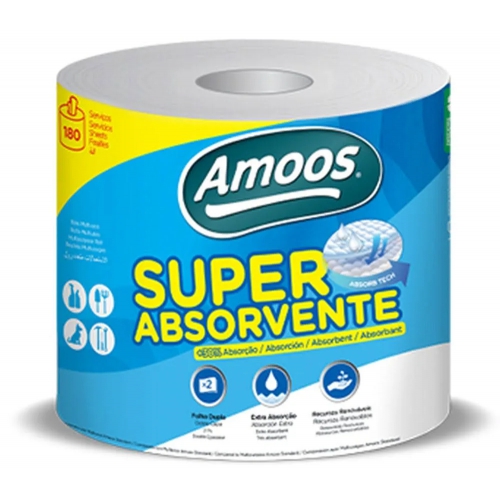 Rolo Toalhas Multiusos Super Absorvente 2un