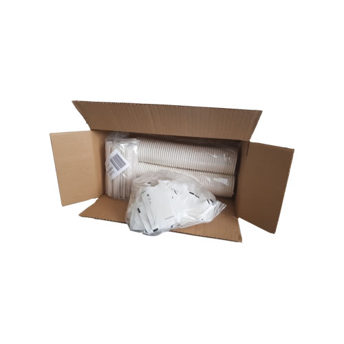 Kit Eco Friendly 100 Copos Papel/ Mexedor/ Açucar 