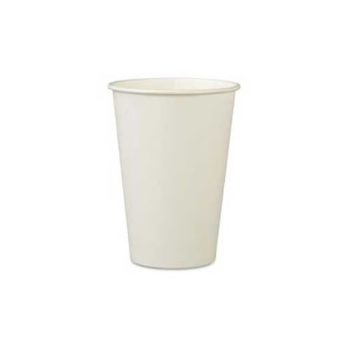 Copos de Papel 325ml Branco 100un