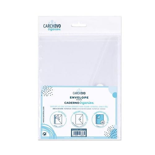Envelope para Caderno Inteligente A5 