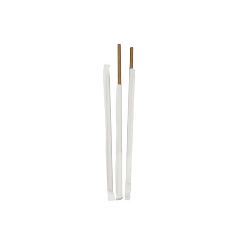 Palhinhas 20cm Papel Kraft 100un - Pack 5