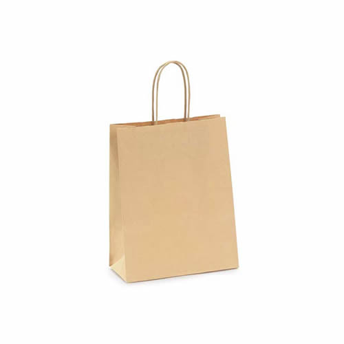 Saco 27x16x31cm Papel Kraft c/ Asas 115g