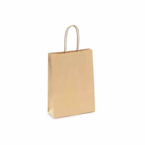 Saco 24x09x31cm Papel Kraft c/ Asas 115g 250un.