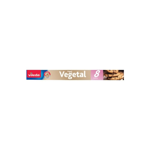 Rolo Papel Vegetal Alimentar Vileda 8mt