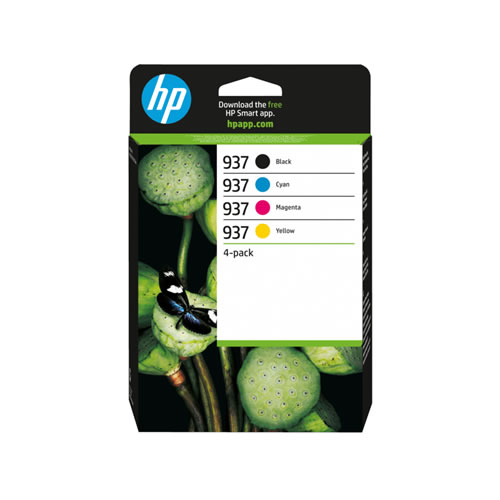 Tinteiro Original HP 937 Pack 4 Cores