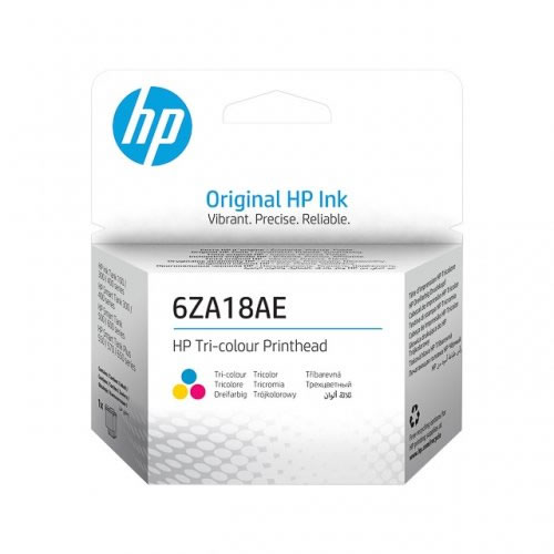 Cabeça de Impressão Original HP 6ZA18AE Tricolor