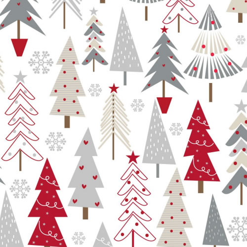 Papel Embrulho Natal Tree 70cmx100mts 25 folhas