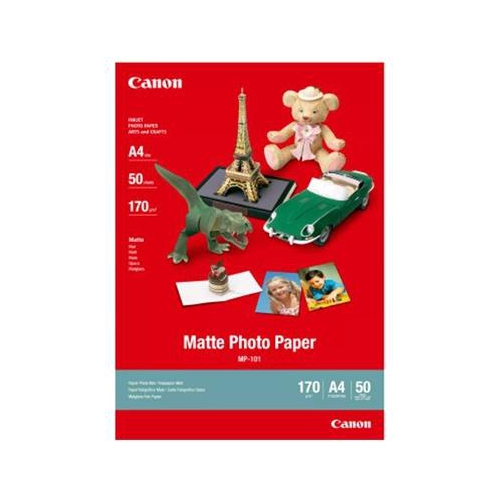 Papel Fotografia Canon - Mate A4 - 170gr - 50 fls