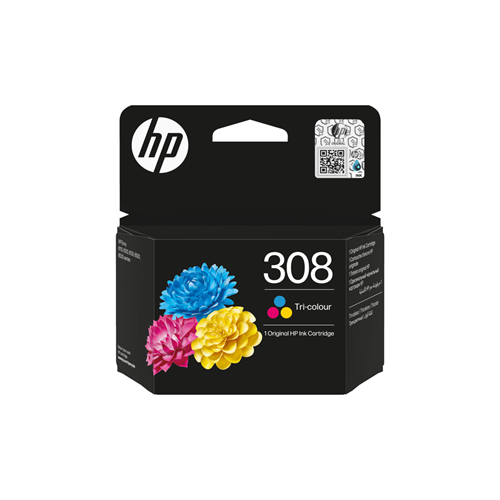 Tinteiro Original HP 308 Tricolor