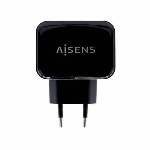 Carregador de Parede Aisens 2xUSB 17W - Preto