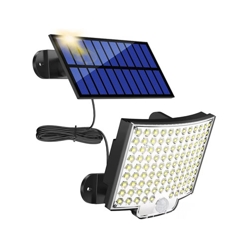 Luz solar com sensor de movimento