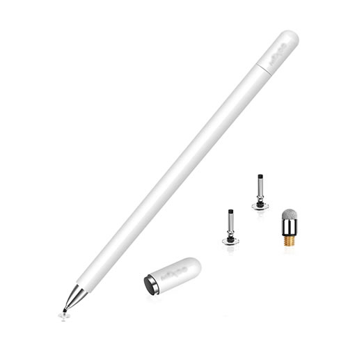 Caneta Digital 2 em 1 para Ecrãs Tatéis - Branco