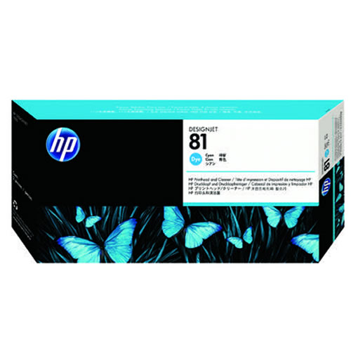 Cabeça de Impressão HP 81 (C4951A) Ciano