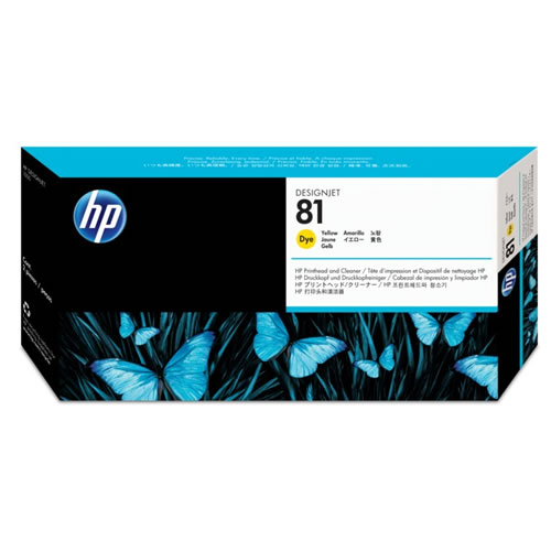 Cabeça de Impressão HP 81 (C4953A) Amarelo