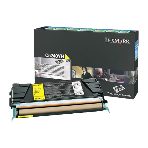 Toner Original Lexmark C524 Amarelo Alta Cap.