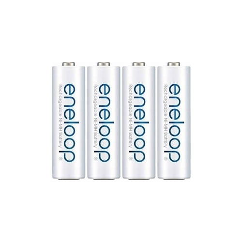 Carregador + 4 Pilhas Recarreg. AA 1900mAh Eneloop