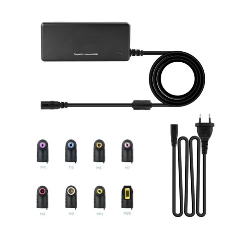 Carregador de Portátil Universal 65W 18.5-20V