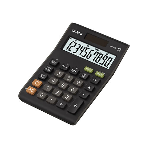 Calculadora de Secretaria Casio MS10B 10 Digitos