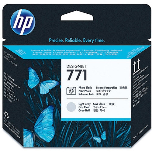 Cabeça Impressão Original HP 771 Preto Foto / Cinz