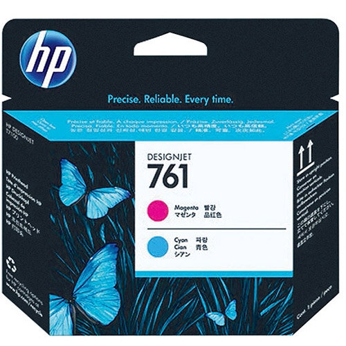 Cabeça de Impressão Original HP 761 Mag / Ciano