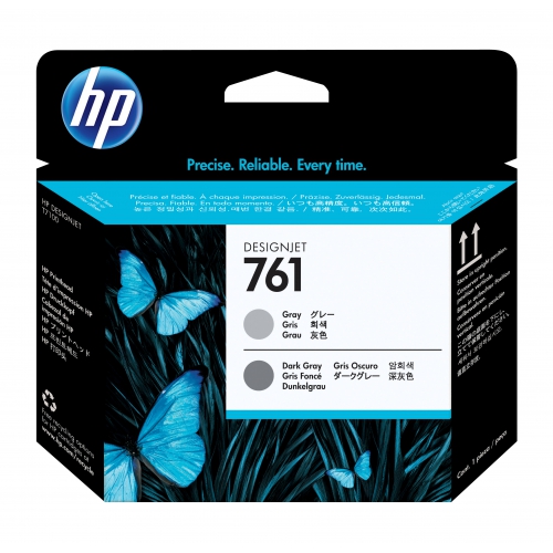 Cabeça de Impressão Original HP 761 Cinza