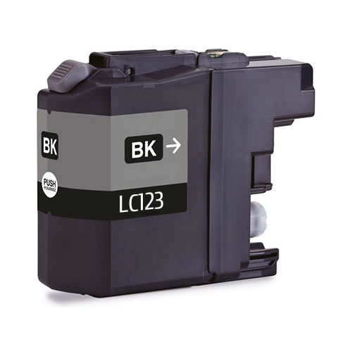 Tinteiro Compatível Brother LC123 Preto Versão 3