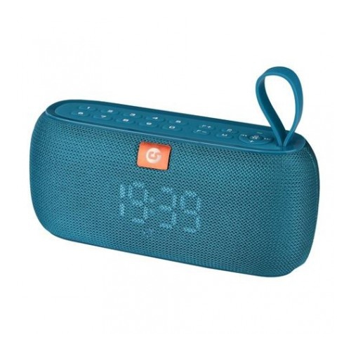 Coluna Coolsound Clock - Azul