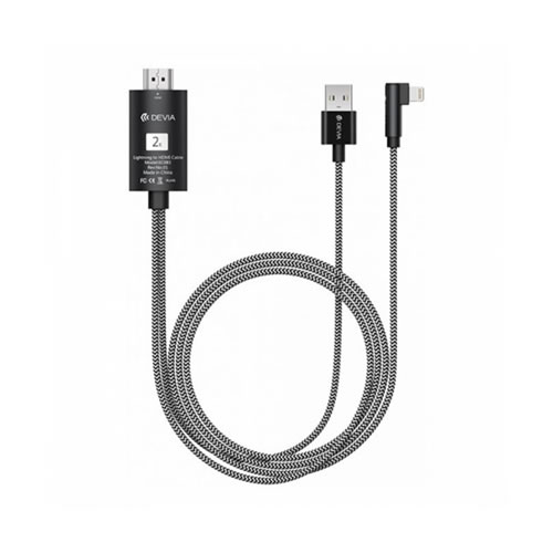 Cabo Storm Devia HDMI para Lightning/USB - Preto