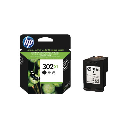 Tinteiro Original HP 302 XL (F6U68A) Preto