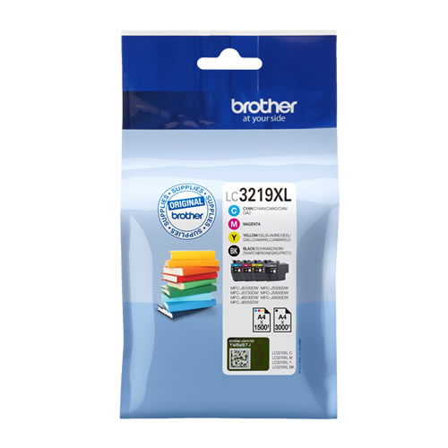Tinteiro Original Brother LC3219 Pack 4 Cores