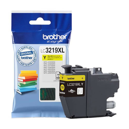 Tinteiro Original Brother LC3219 Amarelo