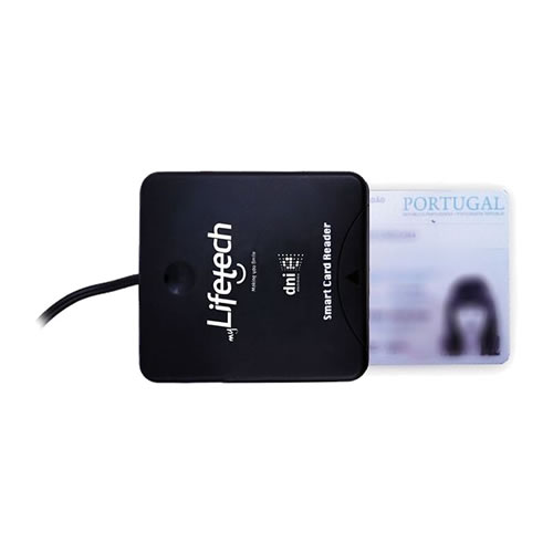 Leitor de Cartão de Cidadão USB 2.0 C/ Fio