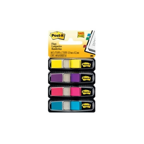 Bandas Separadoras Post-it Index Pack 4 - 6un