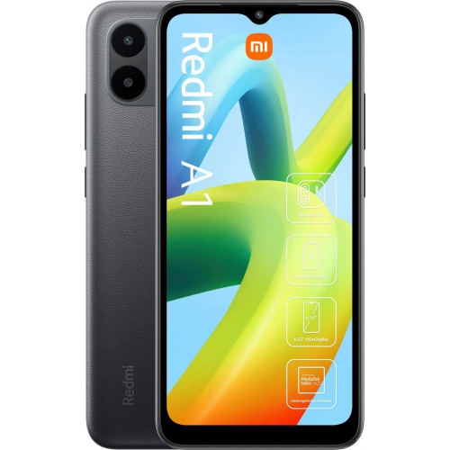 Smartphone Xiaomi Redmi A1 2GB - 32GB - 6.52 Preto