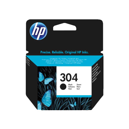 Tinteiro Original HP 304 (N9K06A) Preto